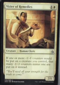 Vizier of Remedies - Amonkhet: #38, Magic: The Gathering Nm C284 - Image 1