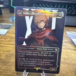 Joshua, Phoenix's Dominant (Borderless) #397 (Foil) NM Final Fantasy Magic MTG - Image 1