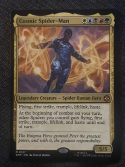 MTG Cosmic Spider-Man Marvel's Spider-Man - Mint/Unplayed/Pack Fresh - Image 1