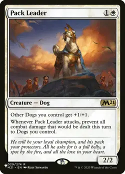 Pack Leader - Secret Lair Commander: Raining Cats and Dogs #29 MTG Magic The Gat - Image 1
