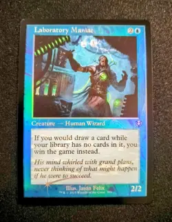 MTG Laboratory Maniac Retro Frame Foil 359 Innistrad Remastered NM - Image 1