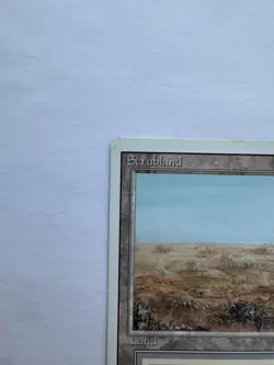 Magic: The Gathering MTG - Scrubland (3rd Edition) Lightly Played - Image 2