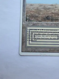 Magic: The Gathering MTG - Scrubland (3rd Edition) Lightly Played - Image 3