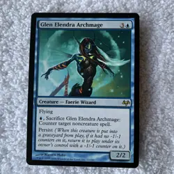 Glen Elendra Archmage Eventide ~ UNPLAYED NM/MT ~ Rare Blue MtG Magic - Image 1
