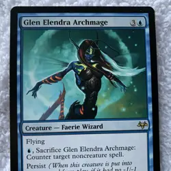 Glen Elendra Archmage Eventide ~ UNPLAYED NM/MT ~ Rare Blue MtG Magic - Image 5