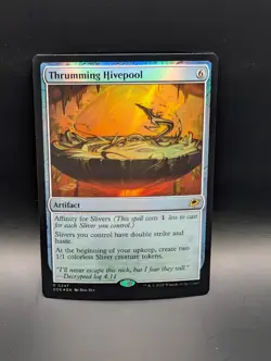 MTG - Thrumming Hivepool - FOIL - Artifact - EOE #247 - Rare - Image 1