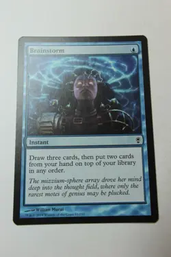 MTG Brainstorm x1- -Conspiracy-Lightly Played - Image 1