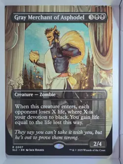 Gray Merchant of Asphodel - R7 - MTG - Secret Lair Countdown - Image 1