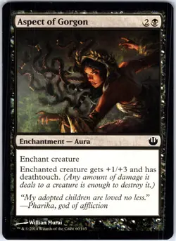 Aspect of Gorgon 60 C Journey Into Nyx Magic the Gathering MTG NM - Image 1