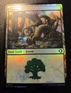 Forest 0273 Foil Land Lorwyn Eclipsed Magic: The Gathering - Image 1