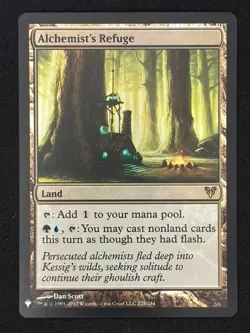 1x MTG Alchemist's Refuge (Foil) - The List Reprints (LIST) (AVR) #225 - Magic - Image 1