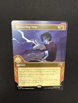 Deflecting Swat Showcase Avatar: The Last Airbender MTG NM/M Rare - Image 1
