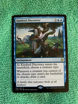 Kindred Discovery #81 (NM) Commander Legends Battle for Baldurs Gate MTG - Image 1