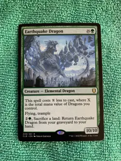 Earthquake Dragon #228 (NM) Commander Legends Battle for Baldurs Gate MTG - Image 1
