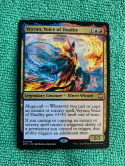 Veyran, Voice of Duality #248 (NM) Commander: Outlaws of Thunder Junction MTG - Image 1
