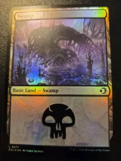 Swamp 0271 Foil Land Lorwyn Eclipsed Magic: The Gathering - Image 1