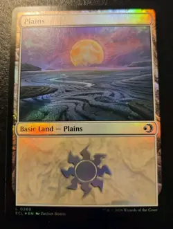 Plains 0269 Foil Land Lorwyn Eclipsed Magic: The Gathering - Image 1