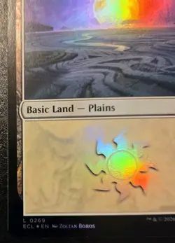 Plains 0269 Foil Land Lorwyn Eclipsed Magic: The Gathering - Image 4