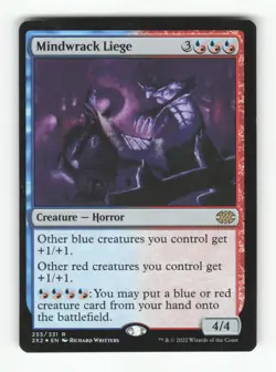 Mindwrack Liege R Double Masters 2022 255 LP Foil Magic: The Gathering - Image 1