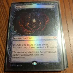 MOX JASPER FOIL (SHOWCASE) Tarkir: Dragonstorm TDM - MTG - NM - Image 1