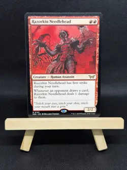 Magic the Gathering: Duskmourn Razorkin Needlehead #153 NM-M - Image 1
