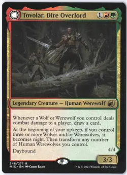 Tovolar, Dire Overlord R Innistrad: Midnight Hunt 246 LP - Image 1