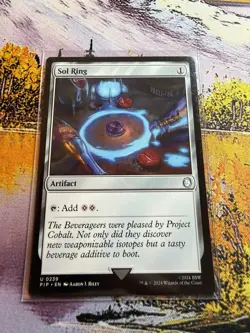 Sol Ring - Universes Beyond: Fallout (PIP) - Image 2