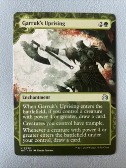 Garruk's Uprising - Wilds of Eldraine Enchanting Tales WOT - MTG - Image 1