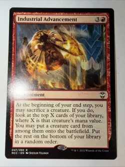 Industrial Advancement MTG Commander: Streets of New Capenna Rare NM x1 - Magic - Image 1