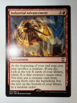 Industrial Advancement MTG Commander: Streets of New Capenna Rare NM x1 - Magic - Image 2