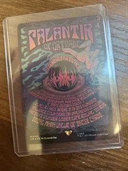 Near Mint Foil Palantir of Orthanc Borderless Poster LTR 749 - Image 1