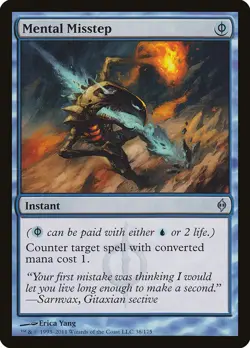 Mental Misstep [New Phyrexia] Lightly Played - Image 1