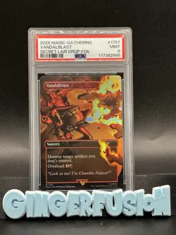 2025 Magic-Gathering Vandalblast Secret Lair Drop-Foil PSA 9 - Image 1