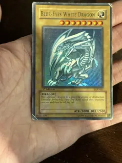 Yu-Gi-Oh! 2002 Blue Eyes White Dragon SDK-001 1st Edition Ultra Rare HP - Image 5