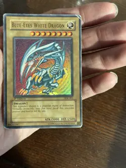Yu-Gi-Oh! 2002 Blue Eyes White Dragon SDK-001 1st Edition Ultra Rare HP - Image 4