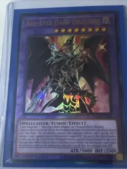Red-Eyes Dark Dragoon 1st Edition Prismatic Ultimate Rare RA02-EN021 Yu-Gi-Oh! - Image 1