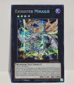 Yu-Gi-Oh! TCG Exosister Mikailis MP23-EN256 1st Edition Secret Rare Light Play - Image 1