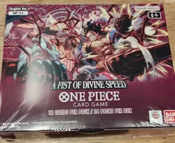 One Piece TCG SEALED BOOSTER BOX [OP-11] A Fist OF Divine Speed - Image 1