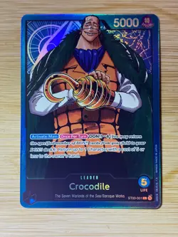 Crocodile (001) ST03-001 Starter Deck 3: The Seven Warlords of The Sea Foil - Image 1