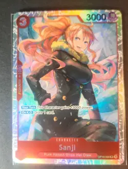 Sanji OP10-005 SR Foil Near Mint English Royal Blood One Piece TCG ENG version - Image 2