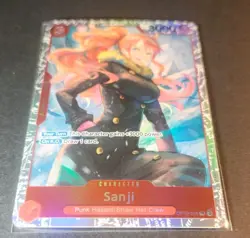 Sanji OP10-005 SR Foil Near Mint English Royal Blood One Piece TCG ENG version - Image 3