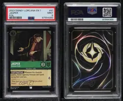 2023 Disney Lorcana The First Chapter 1 Foil Jasper - Common Crook PSA 9 MINT - Image 3