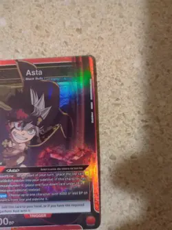 Union Arena Black Clover UE08BT/BCV-1-075, Asta SR☆ Alt. Art, English - Image 4