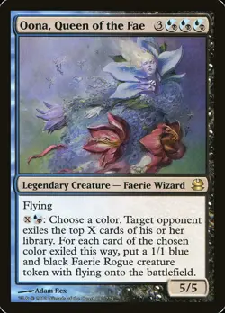 Oona, Queen of the Fae - Modern Masters MTG Card NM - Image 1