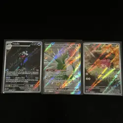 Paldean Fates Lot Of 3 Pokemon Cards NM/MINT - Image 1
