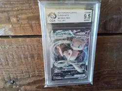 Pokemon Cards promo sr mew mewtwo gx vmax secret 040/100 ex graded art card b19 - Image 1