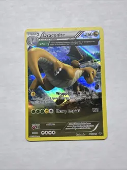 Pokemon TCG Dragonite Roaring Skies Reverse Holo Rare Card 52/108 - Image 1