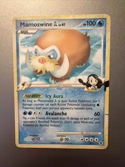 Mamoswine GL #27/111 Rising Rivals Pokemon Card - Image 1