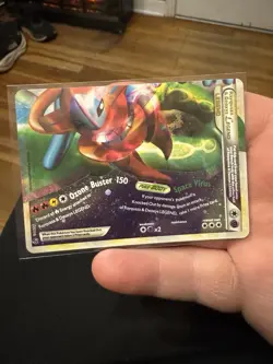 Pokemon Rayquaza and Deoxys Legend Card Top and Bottom - Image 4