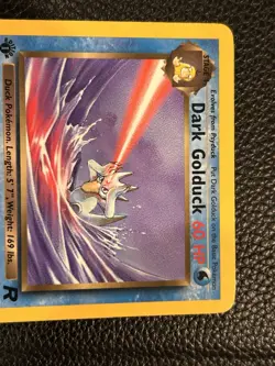 Pokemon Card - Dark Golduck Team Rocket 37/82 Uncommon 1st Edition - Image 2